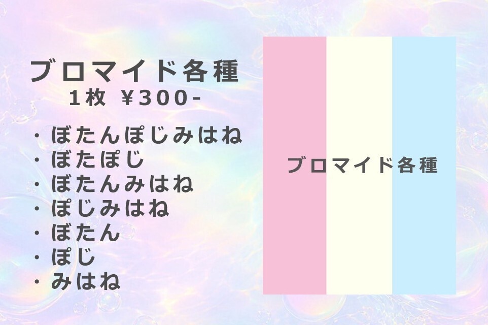 写真集ブロマイド