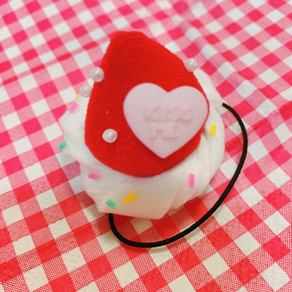 クレープないちごちゃん帽子