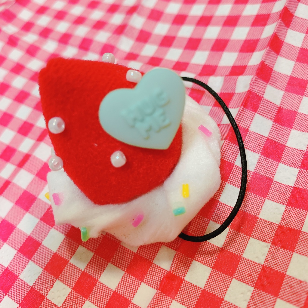 クレープないちごちゃん帽子