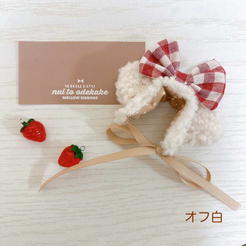 くまみみヘッドドレス