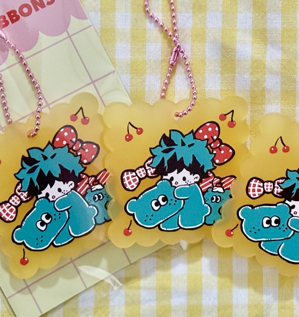 💛サークルカットのあれアクリルチャーム💛