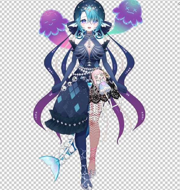 冥海鱗アクリルスタンド(四月受注分)