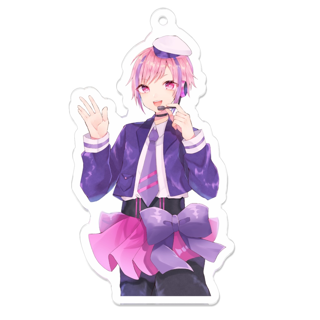 Vsinger夢川キズキアクリルキーホルダー