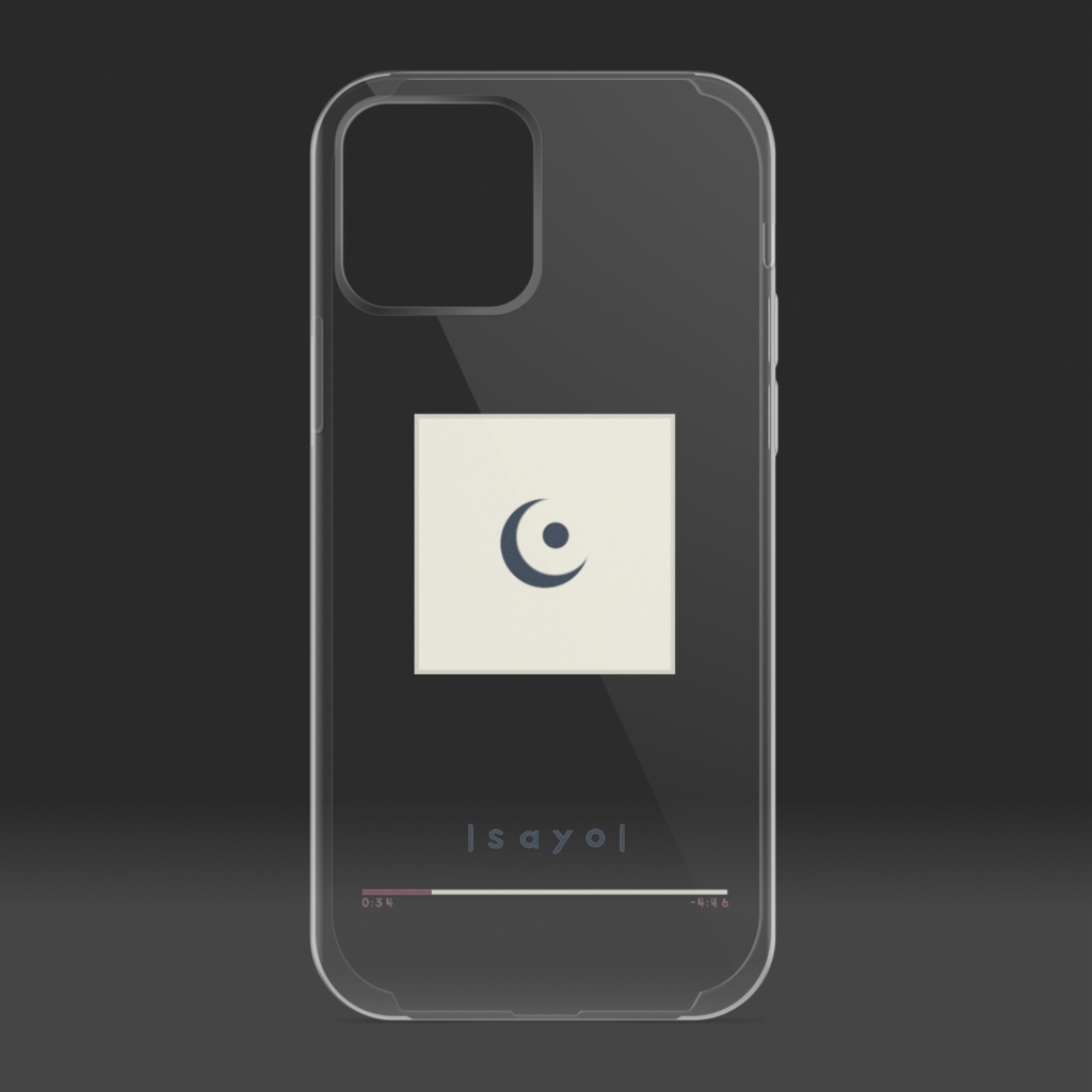 サヨのiPhoneクリアケース