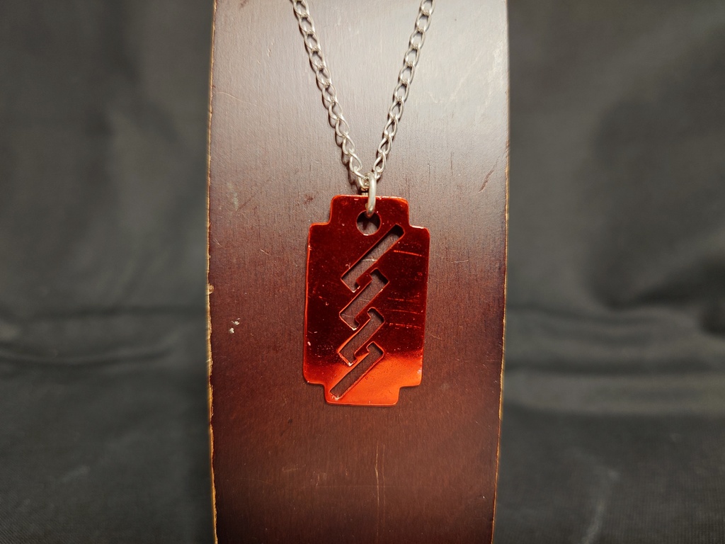 【受注生産】【IA/ONE/HIPPI】カラーIA剃刀ネックレス