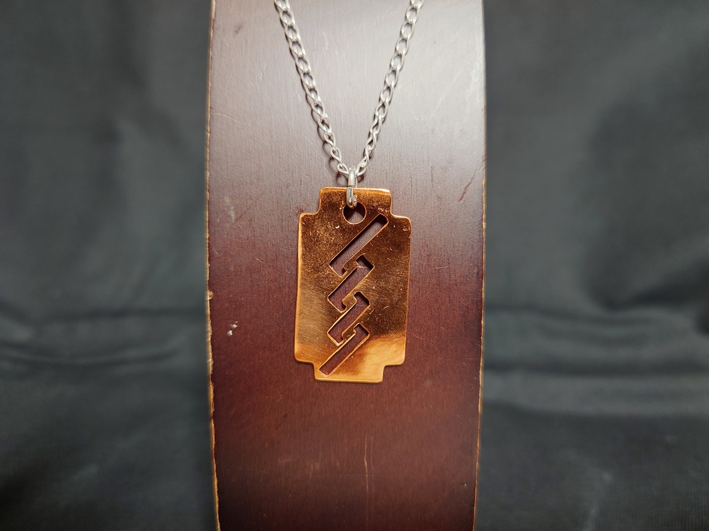 【受注生産】【IA/ONE/HIPPI】カラーIA剃刀ネックレス