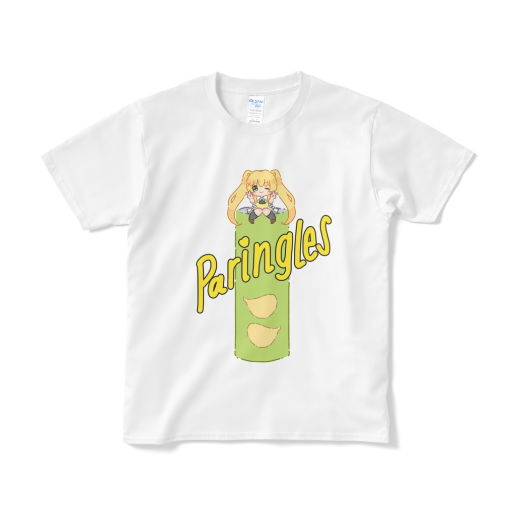 めがみですTシャツ(白)