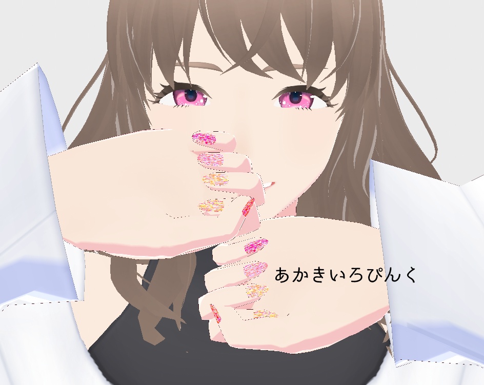 【VRoid】ネイルテクスチャ