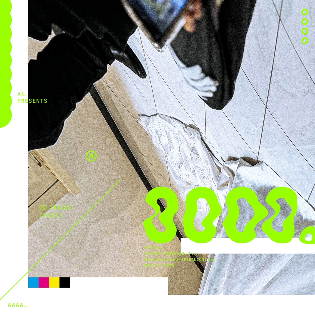 【CD】A4。1st Full Album『0000。』