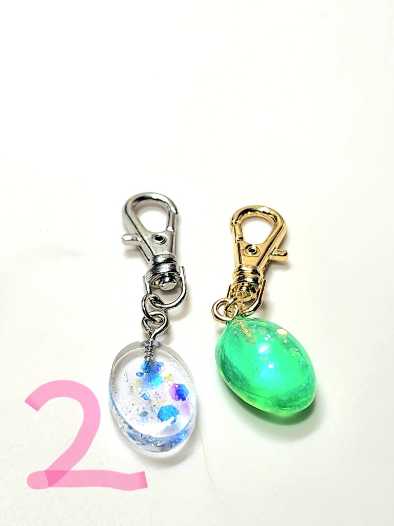 涼しげキーホルダーセット