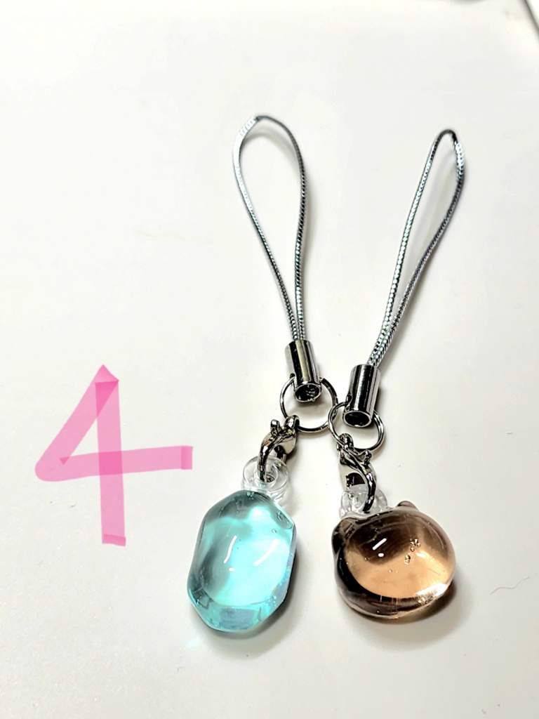 涼しげキーホルダーセット