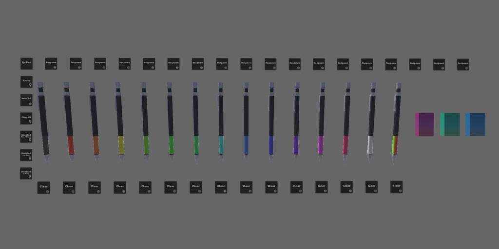 【QvPen着せ替えモデル】TechnicalPen