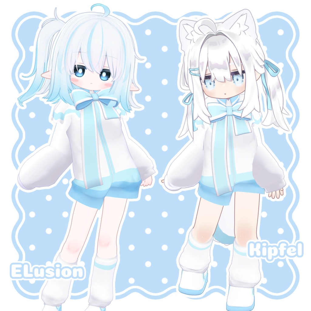 PureEcho【9アバター対応衣装】