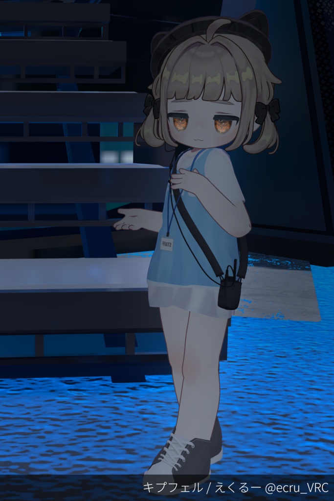 【18アバター対応】EVENT STAFF【VRChat向け衣装】