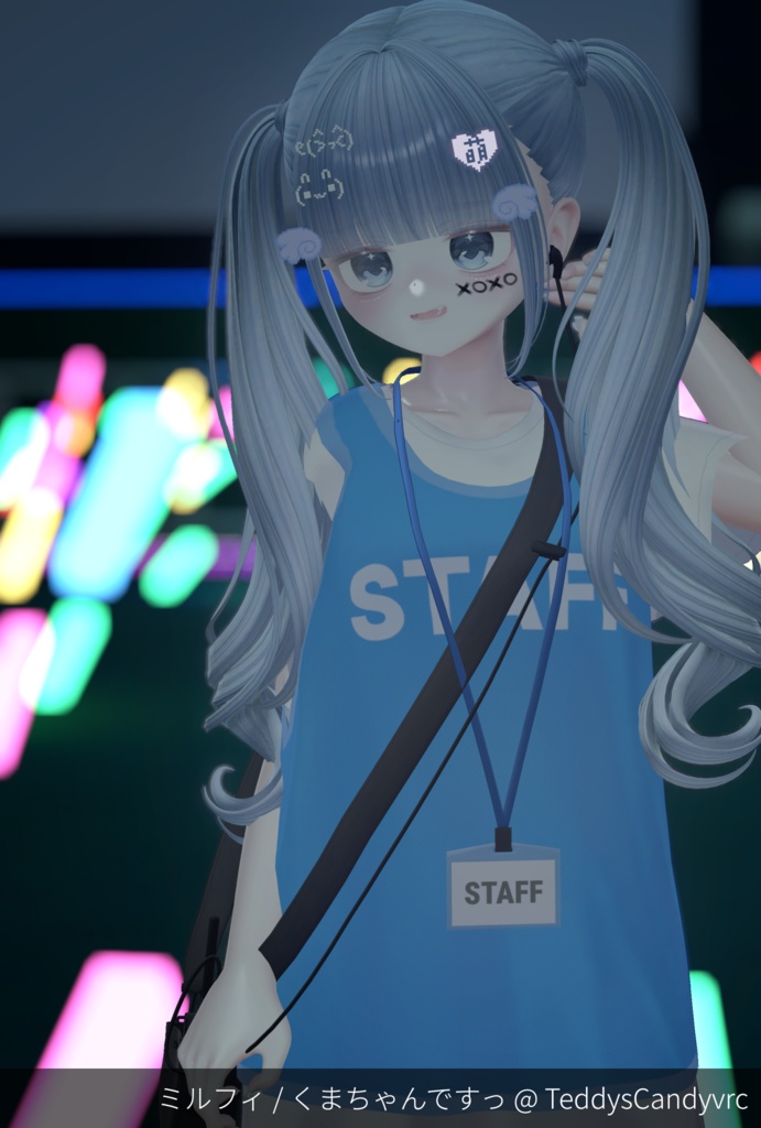 【18アバター対応】EVENT STAFF【VRChat向け衣装】