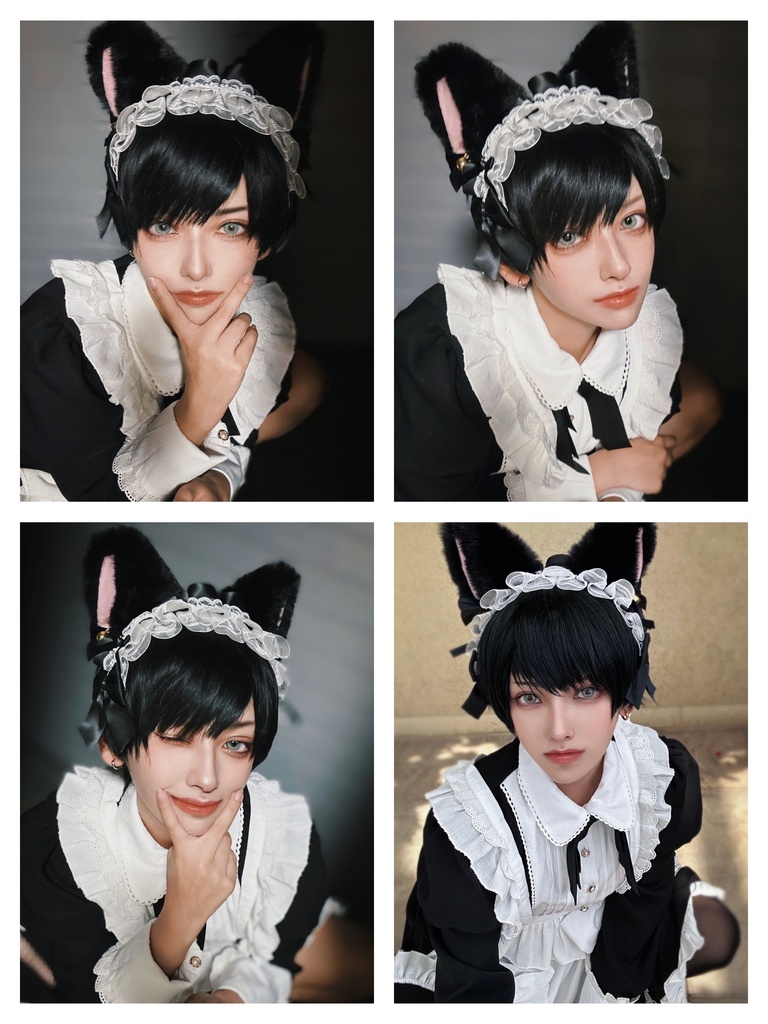 創作黒髪メイド（ランダム）
