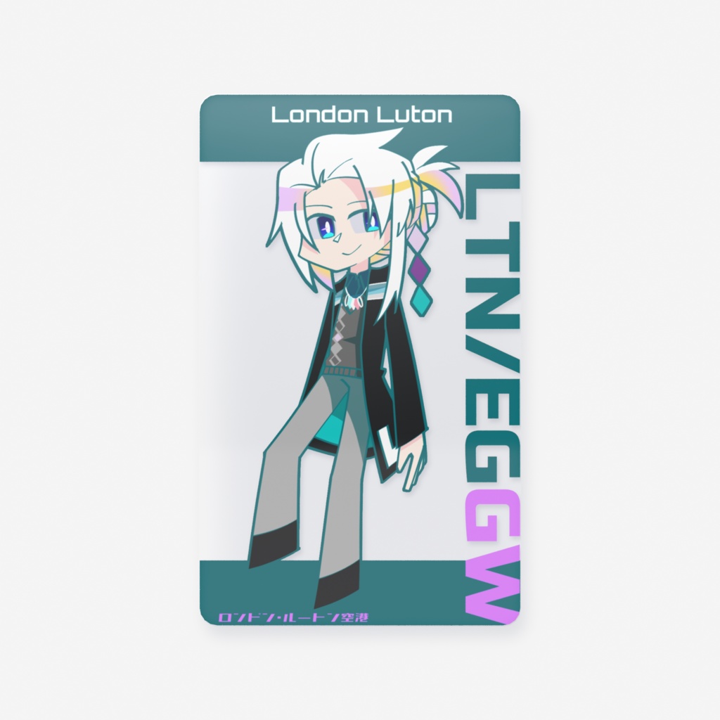 空港擬人化クリアカード/LTN