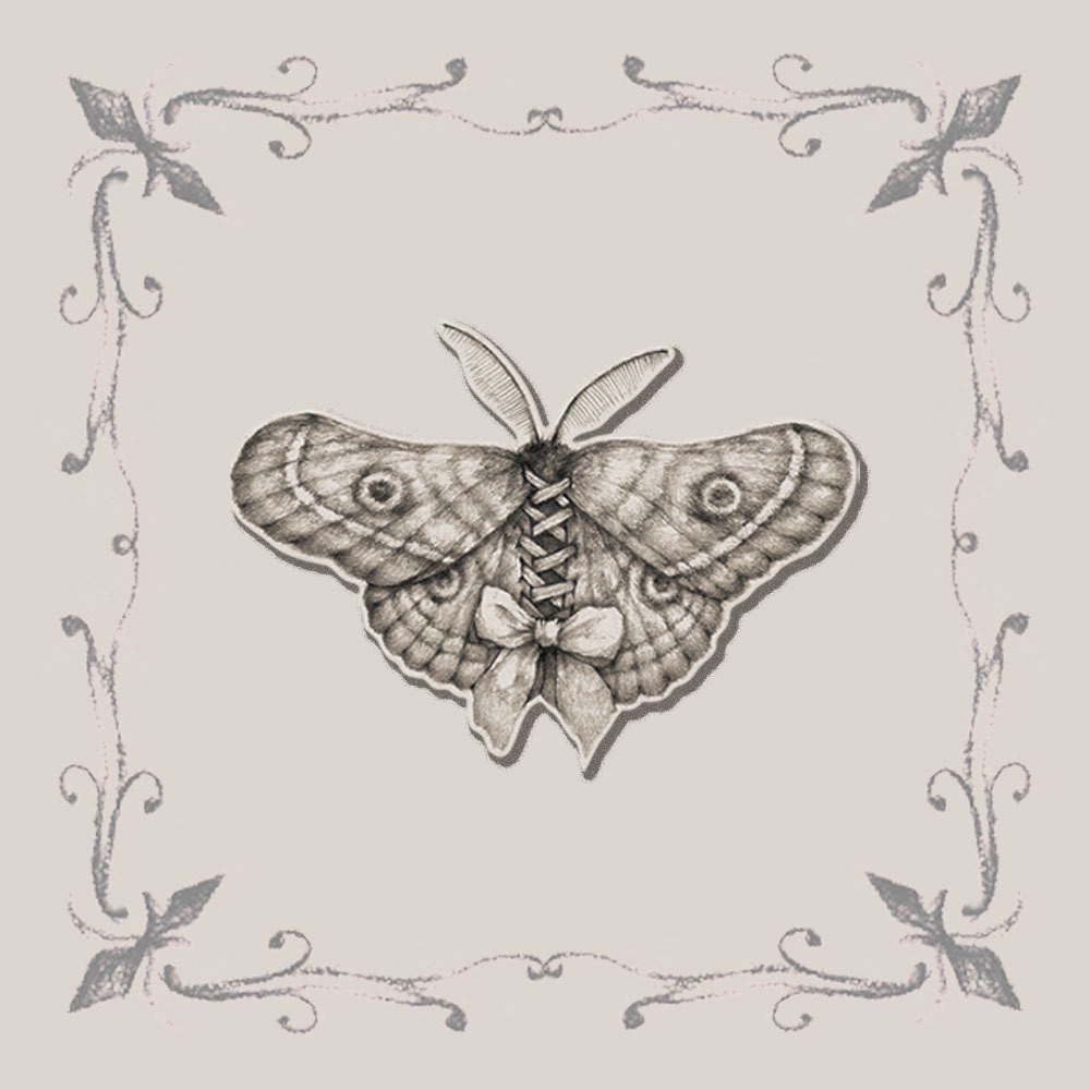 specimenⅠsticker（標本：一人目ステッカー）