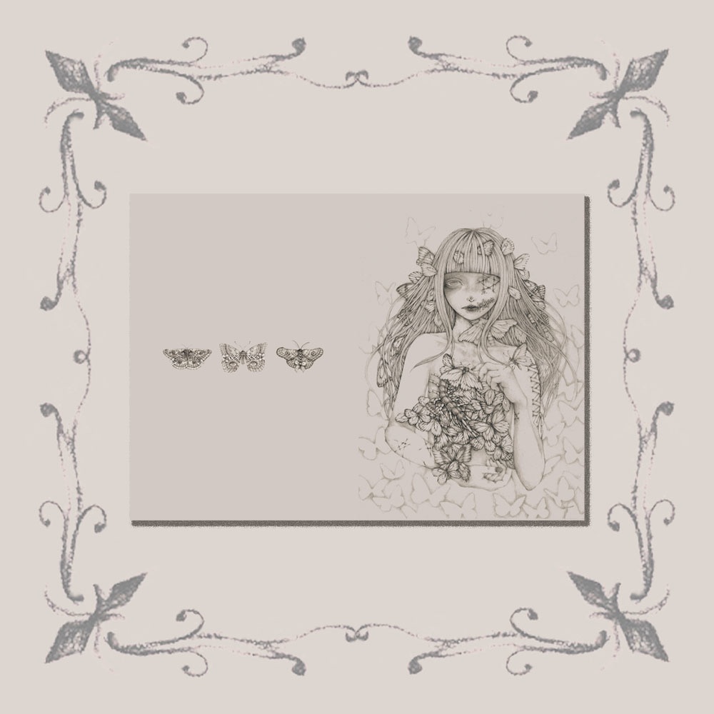 「静寂のなかに眠る星屑」クリアファイル