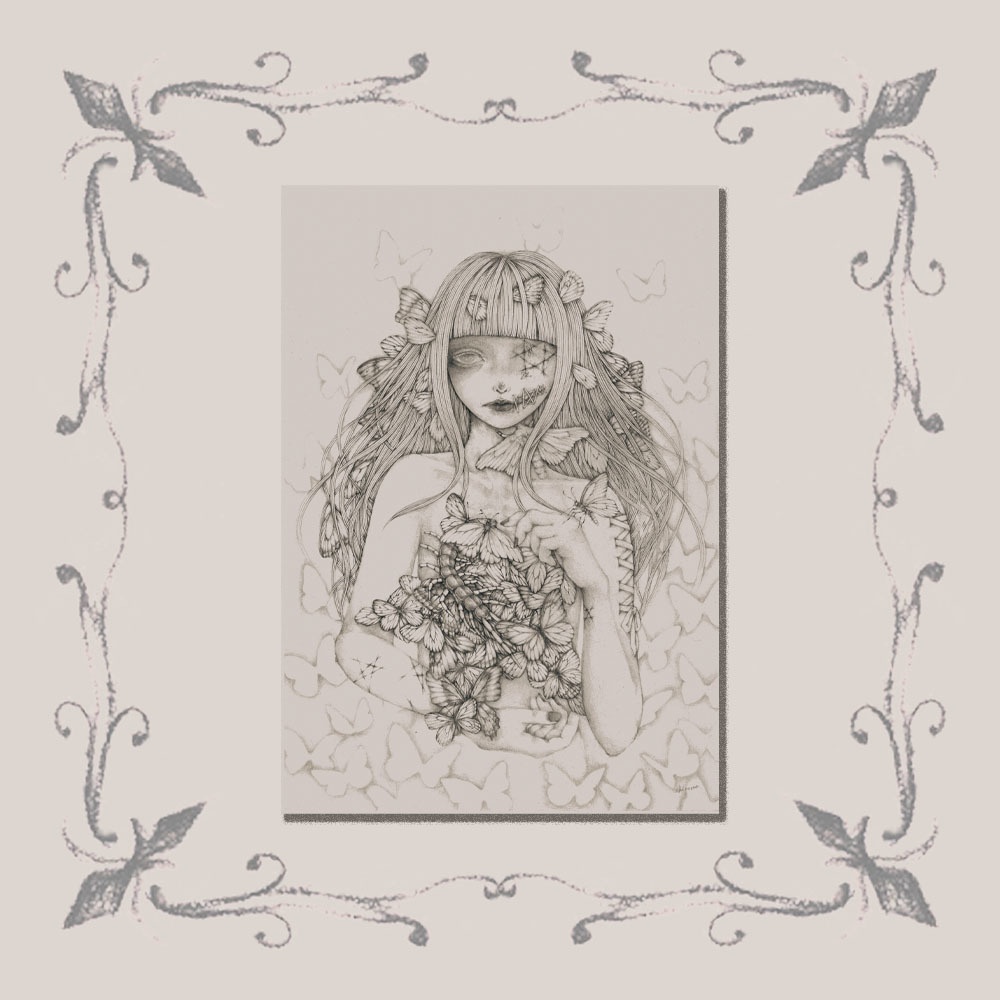 「静寂のなかに眠る星屑」クリアファイル