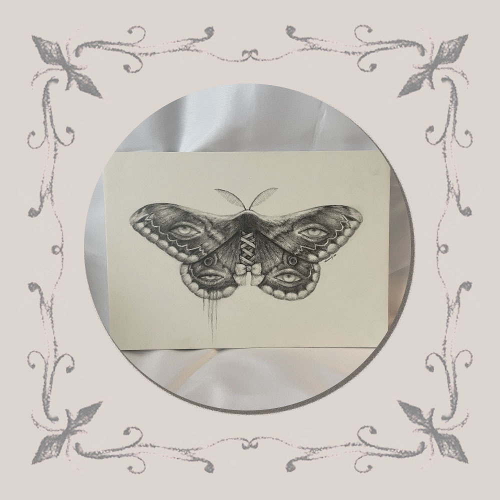 「標本:十四人目、不眠」原画