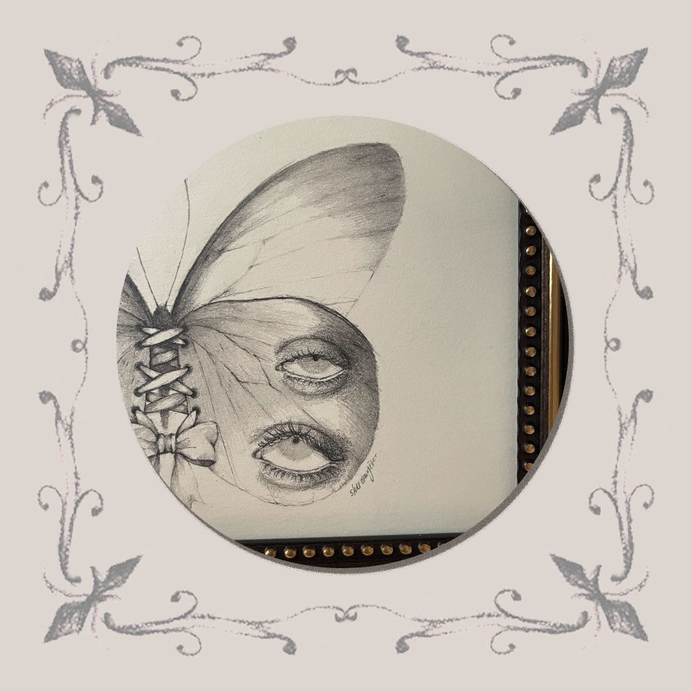 「標本:二十二人目、蝶発」原画