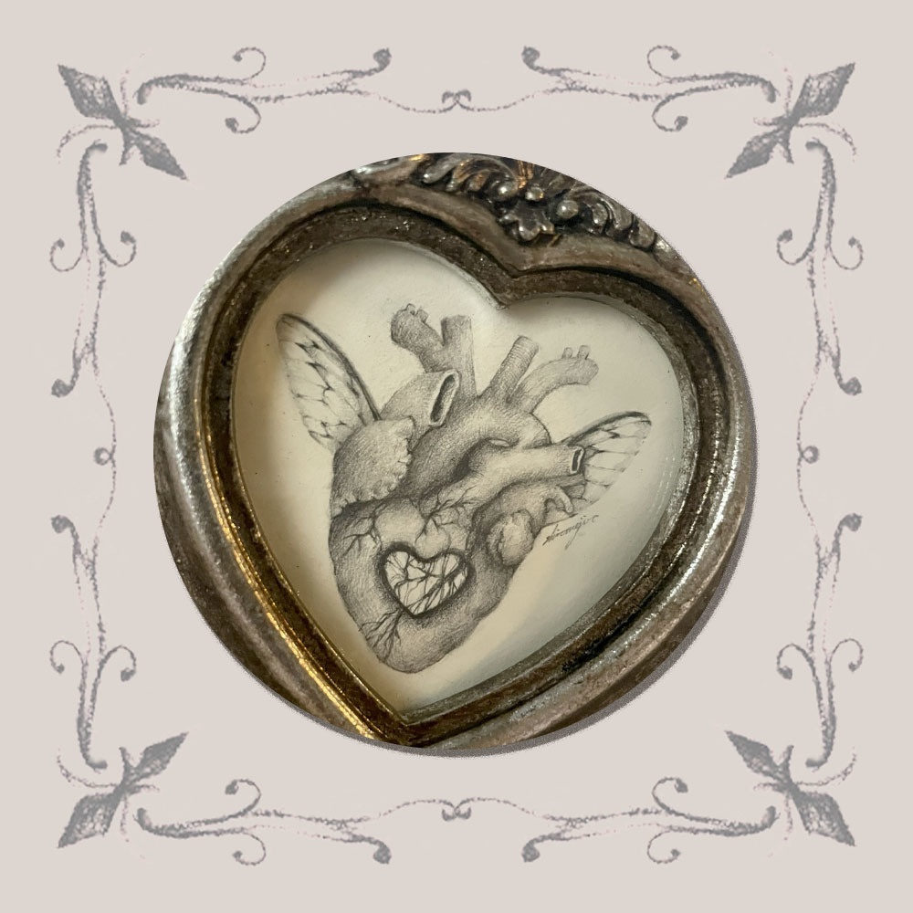 「they died young.」原画