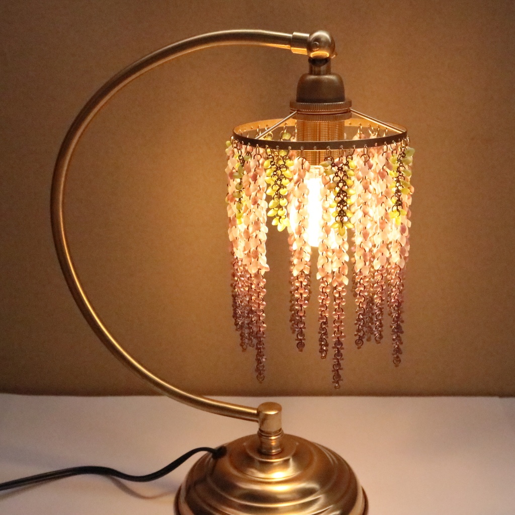 藤の花のイヤリング