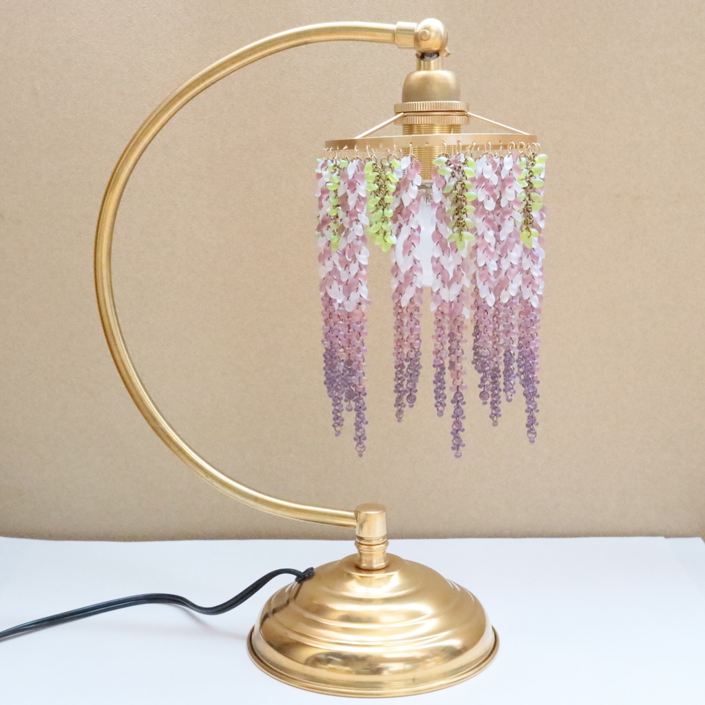 藤の花のイヤリング