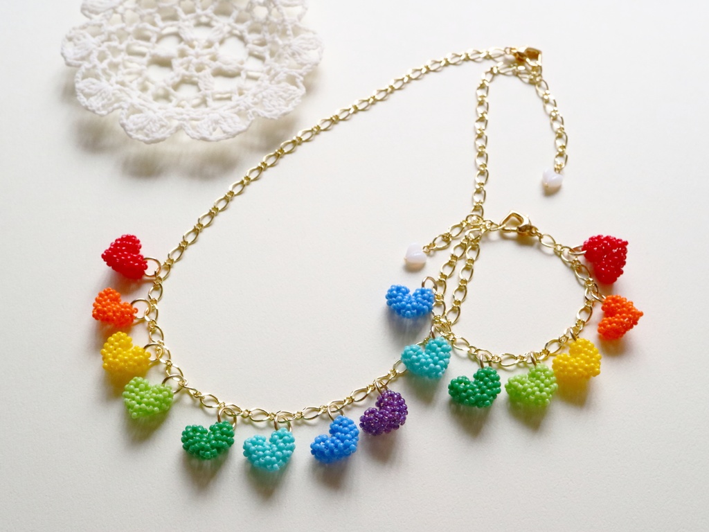 ハートのネックレス