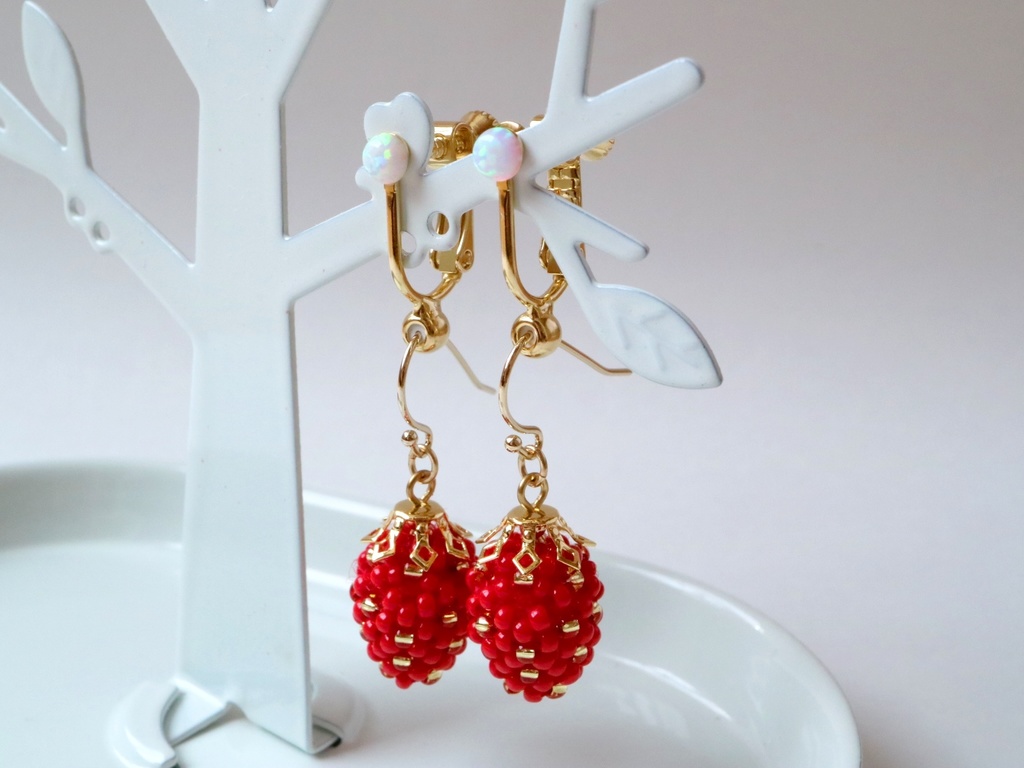 取説付きイヤリングコンバーター フック・ポスト両用タイプ(シルバー)