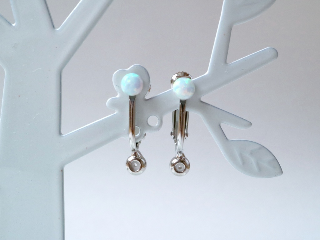 取説付きイヤリングコンバーター フック・ポスト両用タイプ(シルバー)