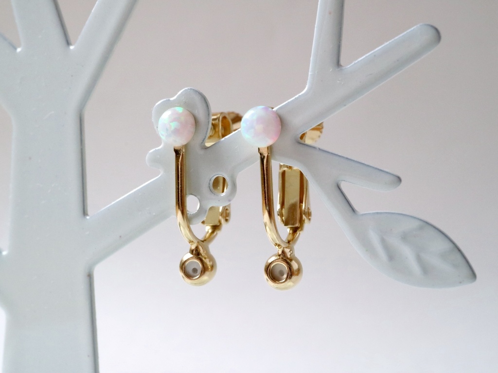 取説付きイヤリングコンバーター フック・ポスト両用タイプ(ゴールド&シルバー2点セット)