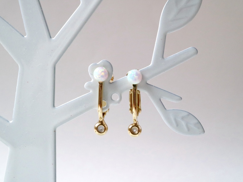 取説付きイヤリングコンバーター フック・ポスト両用タイプ(ゴールド&シルバー2点セット)