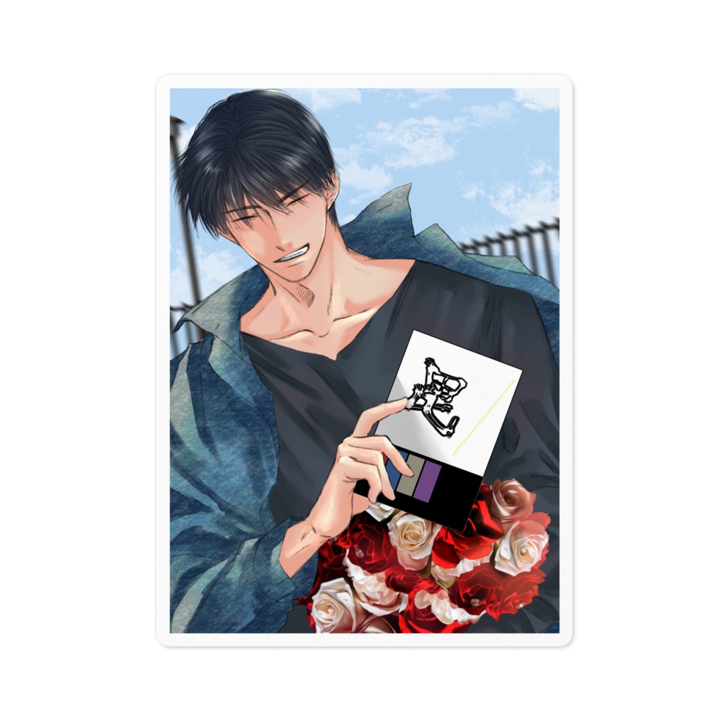 ステッカー(毘)
