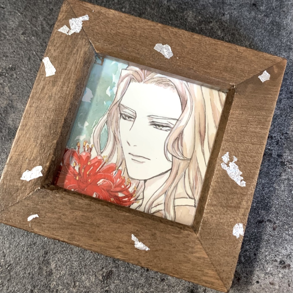 「秋夜」ミニ原画