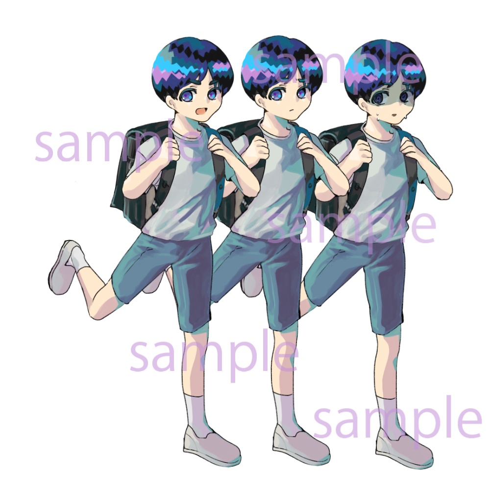 フリー立ち絵 素材 男の子