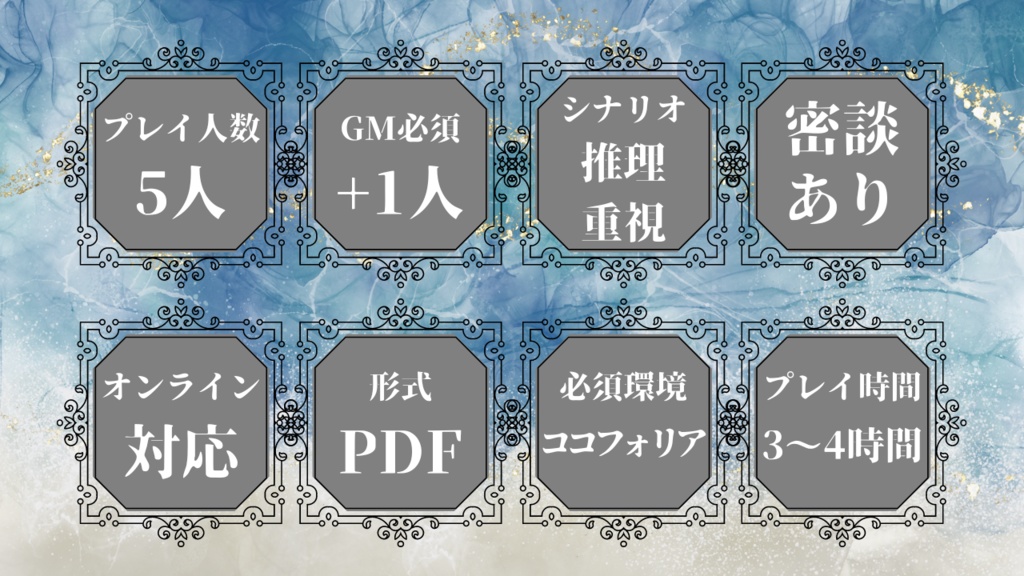 【マーダーミステリー】孤島の鼠たちへ -Dear Observer-