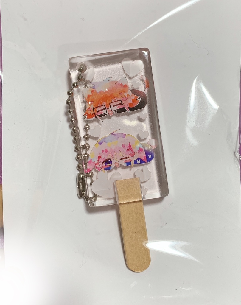 【RANFREN】ランダル&サトル アイスキャンディーアクキー