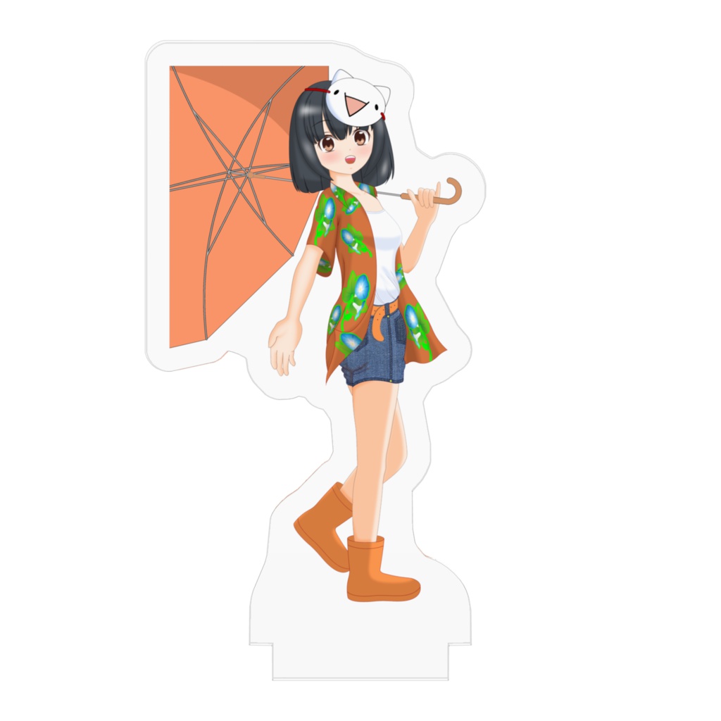 モナコインちゃんアクリルフィギュア