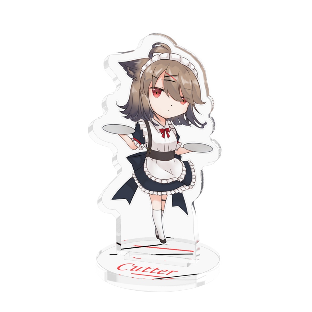 【アクスタ】メイドカッターちゃんミニスカver