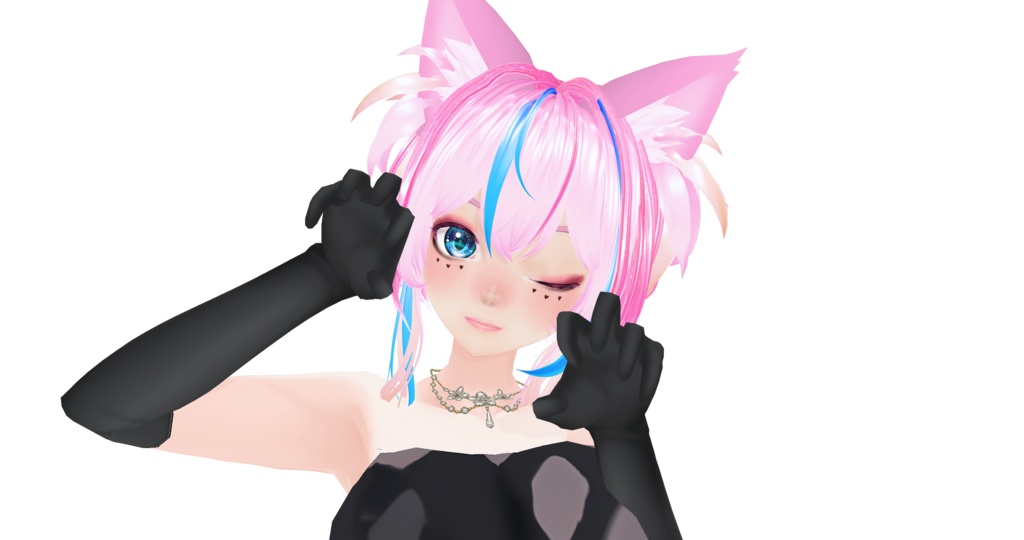 Punk Girl Vroid face texture