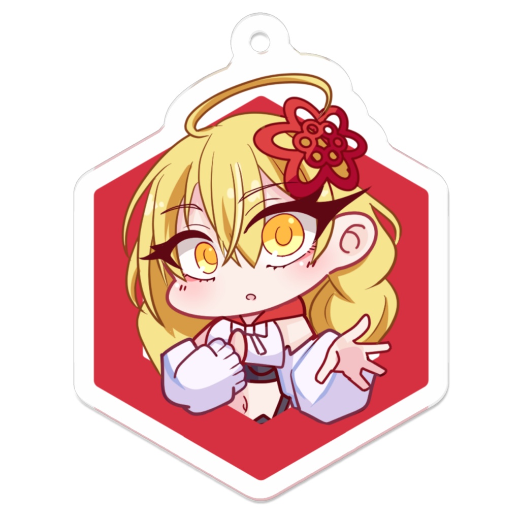 ちびキャラアクリルキーホルダー　ヤタノカガミ