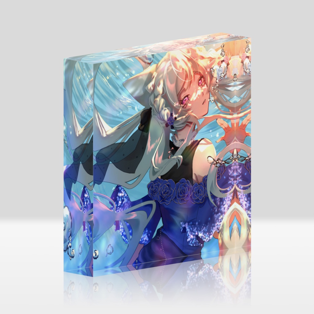 【アクリルブロック】泡沫少女のアクリルブロック100×100