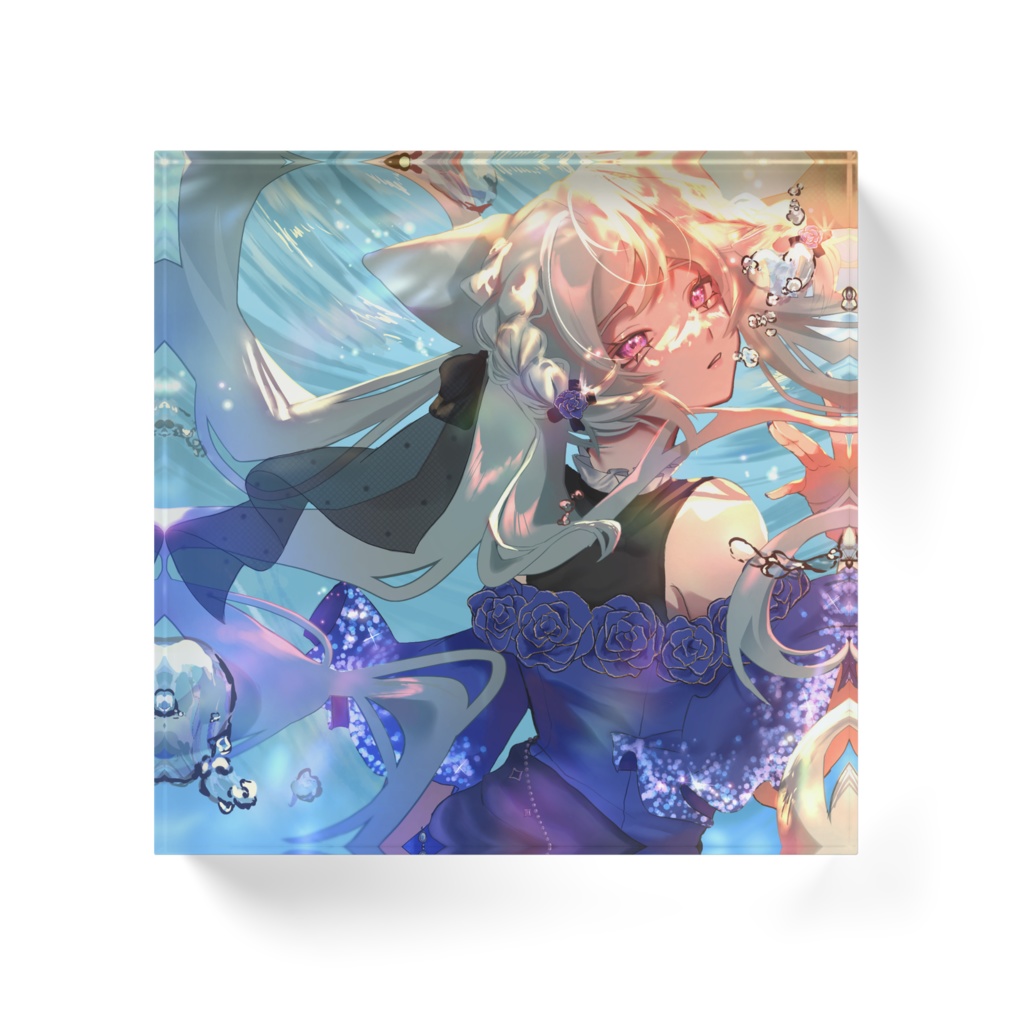 【アクブロ】泡沫少女のアクリルブロック100×100