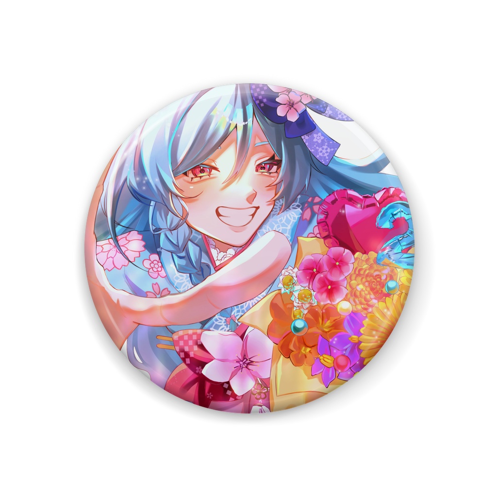 【缶バッジ】2周年イラスト缶バッジ