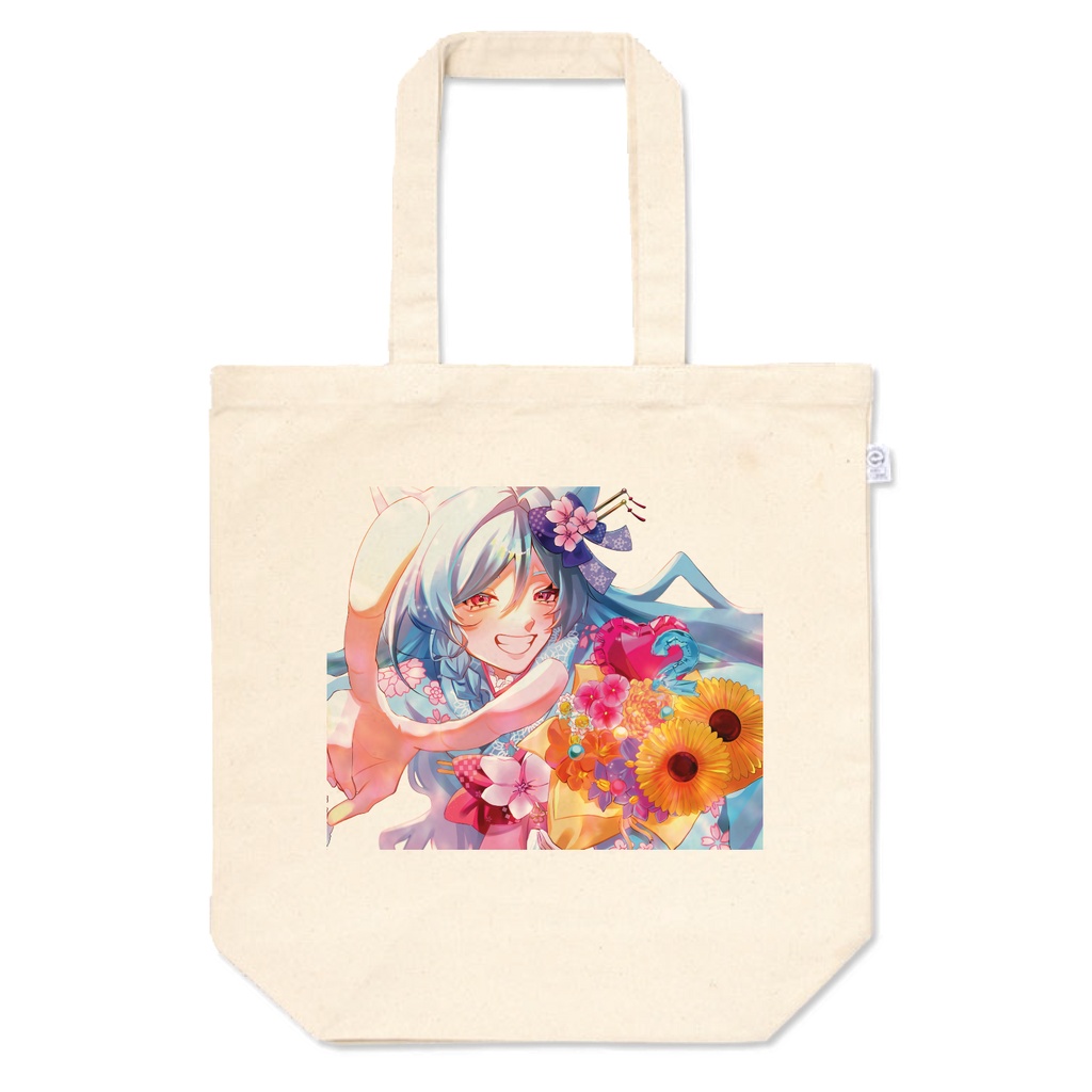 【トートバッグ】2周年記念イラストトートバッグ