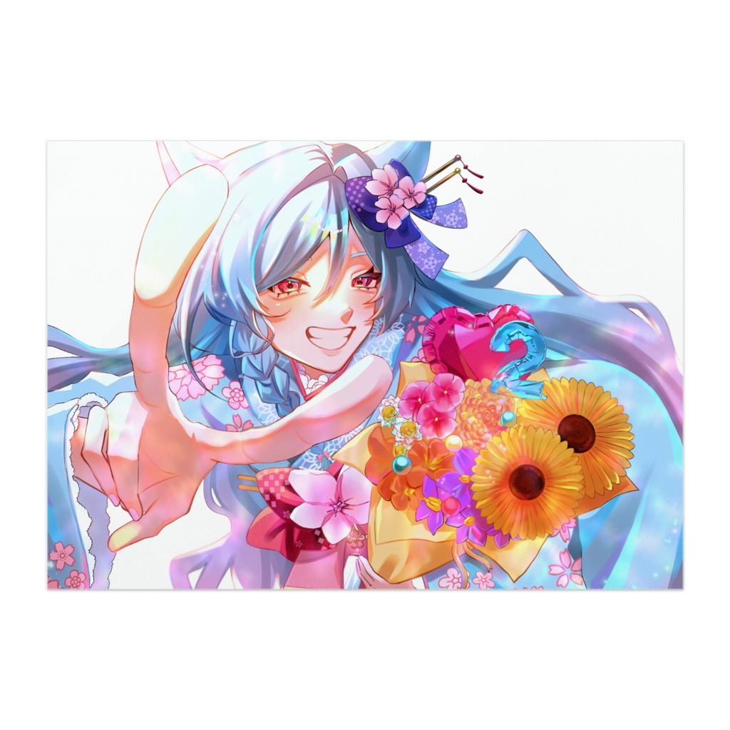 【ポスター】2周年記念イラストポスター