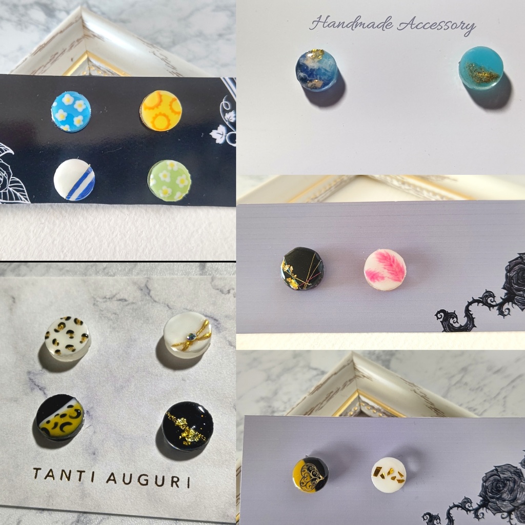 キャラモチ オーダーメイドピアス