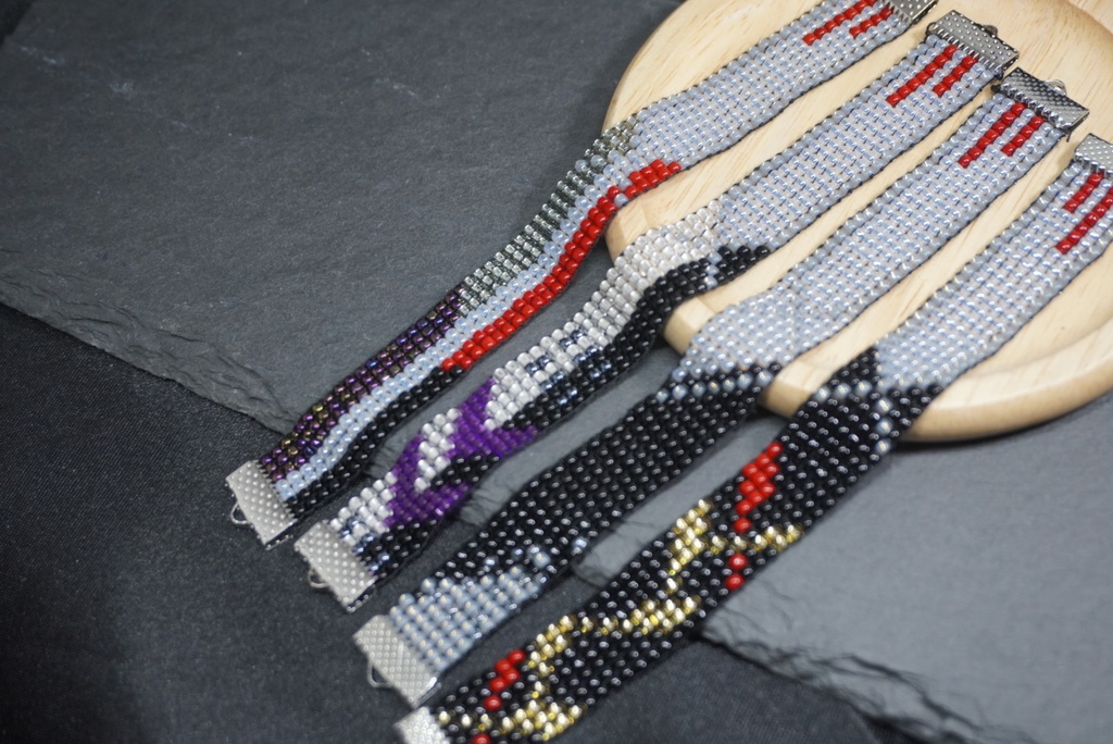 刀剣乱舞 福岡一文字モチーフブレスレット